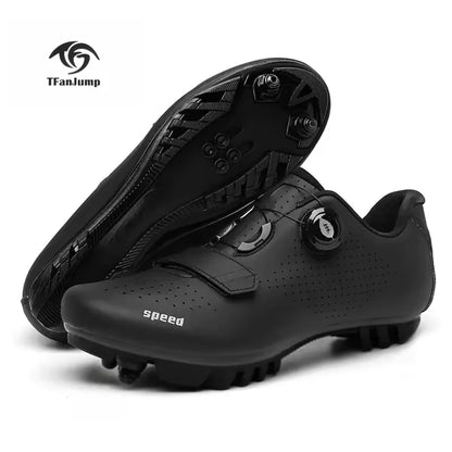 Cycling Shoes Men's Mountain Bike And Road Cycling Shoes,Lightweight And Breathable,Suitable For Speed Riding, Off-road, SPD-MTB