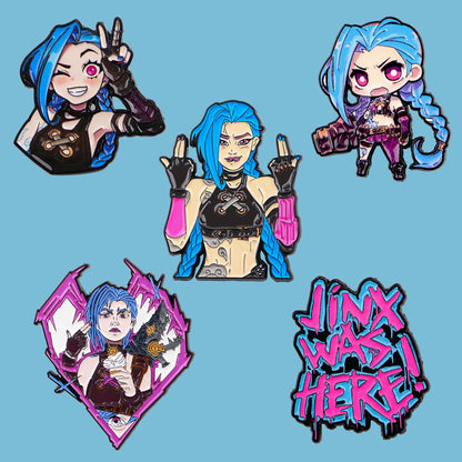 Anime Villain Character Enamel Pin Cool Game Girls Brooches Lapel Pins Backpack Accessories Decorative Jewelry Gift for Friends