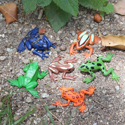 Oenux Montessori Toy Wild Farm Dinosaur Ocean Cat Animals Model Action Figure Zoo Figurines Cute Miniature Education Kid Gift