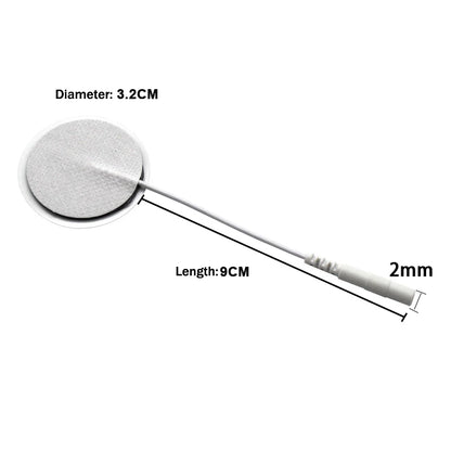 32mm Non-woven Fabric Electrode Pads Replacement For Tens EMS Nerve Muscle Stimulator Body Massager Patches