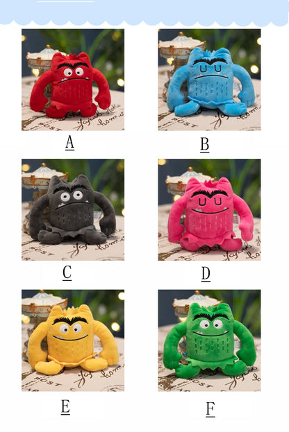 Creative Colorful Monster Throw Pillow Dolls Stuffed Toys Super Soft Office Chair Cushion Home Decor Girls Kids Birthday Gifts