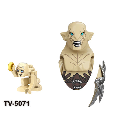 PG517 PG518 PG519 PG520 King Anime Movies Figs Bricks Dolls Mini Action Toy Figura Building Blocks Toys Doll