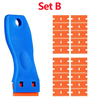 Car Sticker Remover Multipurpose Plastic Small Paint Automotive Film Applying Tool Household Glass Cleaning Scraper