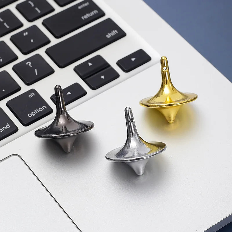 Funny Mini Magic Metal Gyro Gift New Creative Toy Spinning Top Inception For Exquisite Collection Decor Birthday