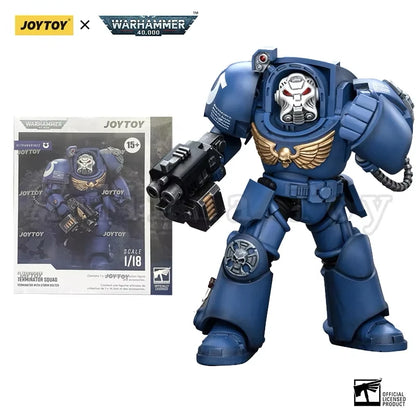 JOYTOY 1/18 Action Figure The Horus Heresy 40K New Ultra Squads & Mechas Lieutenant Titus Anime Military Model