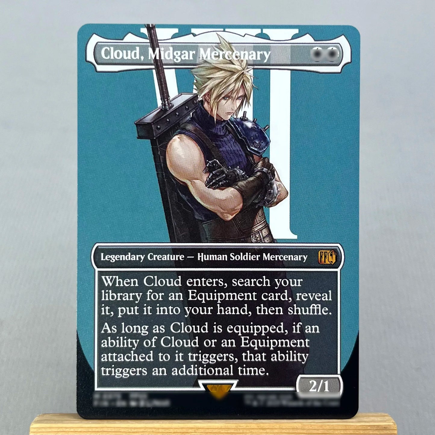 FIN HOLO14-Ⅰ01 Tcg proxy magical cards Vivi Ornitier Sephiroth, Fabled SOLDIER Summon Bahamut Cloud, Midgar Mercenary gathering
