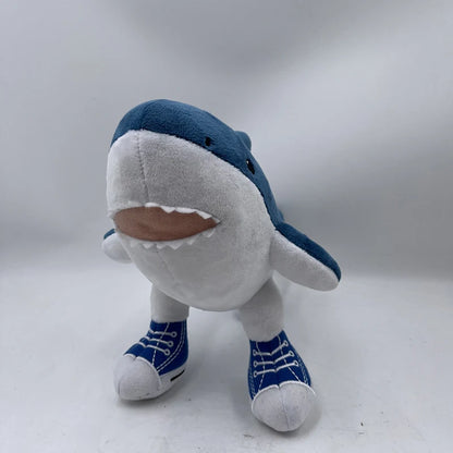 Italian Brainrot Tung Tung Tung Sahur Plush Toys 22-47cm Tungtung Sahur Tralalero Tralala Shark Plush Soft Stuffed Toy Doll Gift