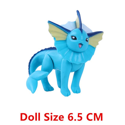 Pokemon Anime Figures Ice Eevee Pikachu Flying Dragon Collection Figure Cute Action Toys Model Pok é mon Kids Birthday Gifts