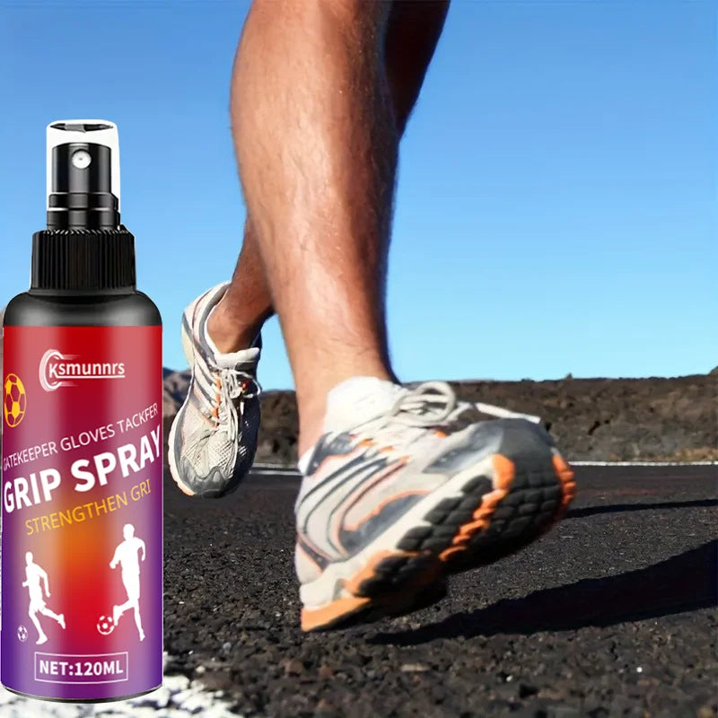 NEW！！Anti-Slip Grip Spray for Basketball Shoes - Anti-Slip Court Traction, Extend Shoe Life, Quick Use for Basketball,