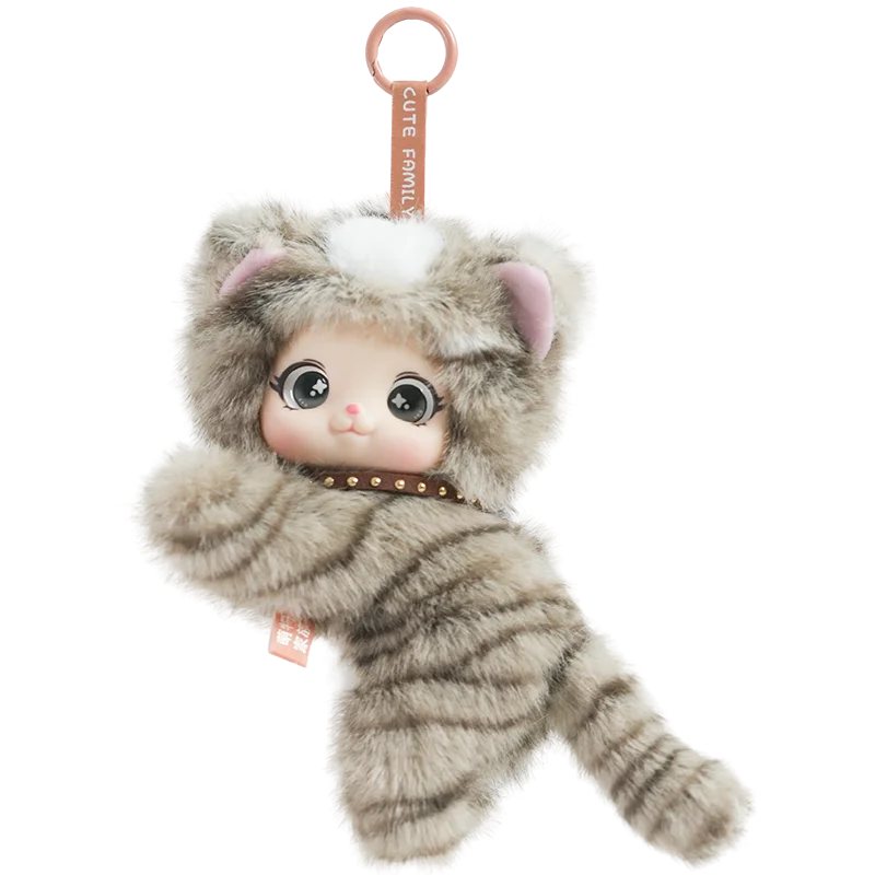 Vinyl Doll Cute Animal 8 Kinds Of Options Prone Series Dog Panda Rabbit Deer Collection Toys Charms Gift For Birthday Girl Favor