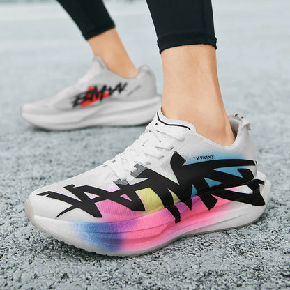 Athletic Running Shoes Men Marathon Speciality Training Race Sports Carbon Board Lightweight Women's Comfortable Casual Sneakers
