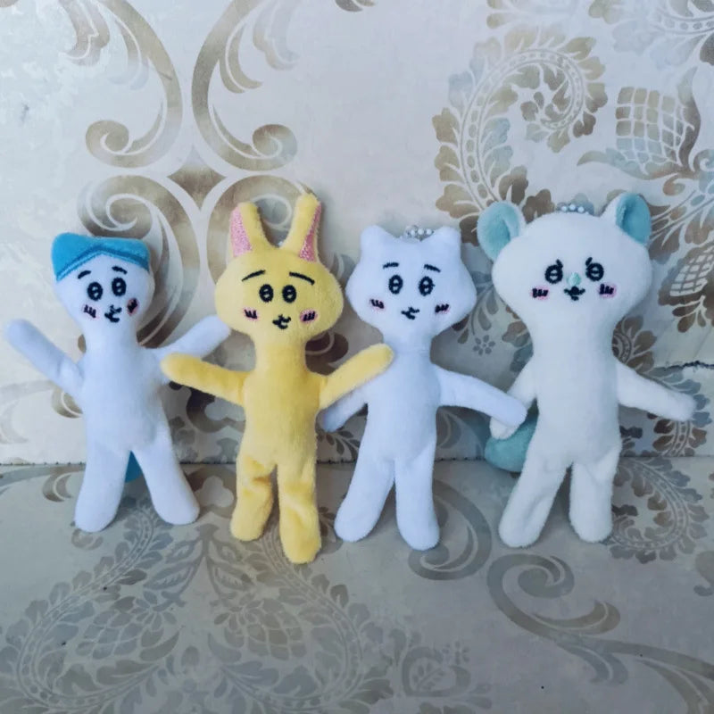 Chiikawa Super Muscle Lines Handmade Whole Body Movable School Bag Pendant Hachiware Usaqi Interesting Pendant Toys