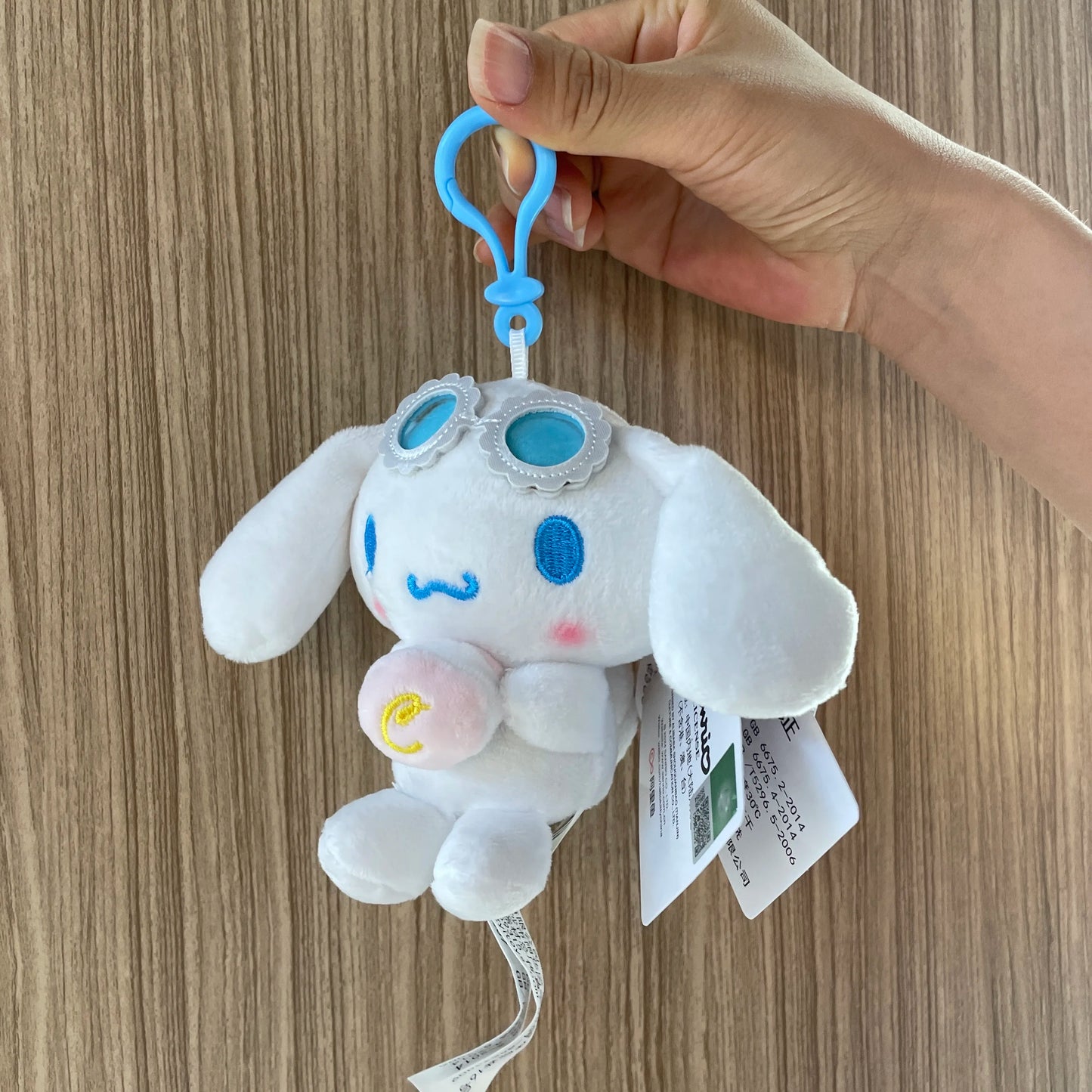 Genuine Sanrio Hangyodon Melody Kuromi Pendant Plush Toys Small Charms Sayuri Model Doll Stuffed Toys Girls Boys Birthday Gifts