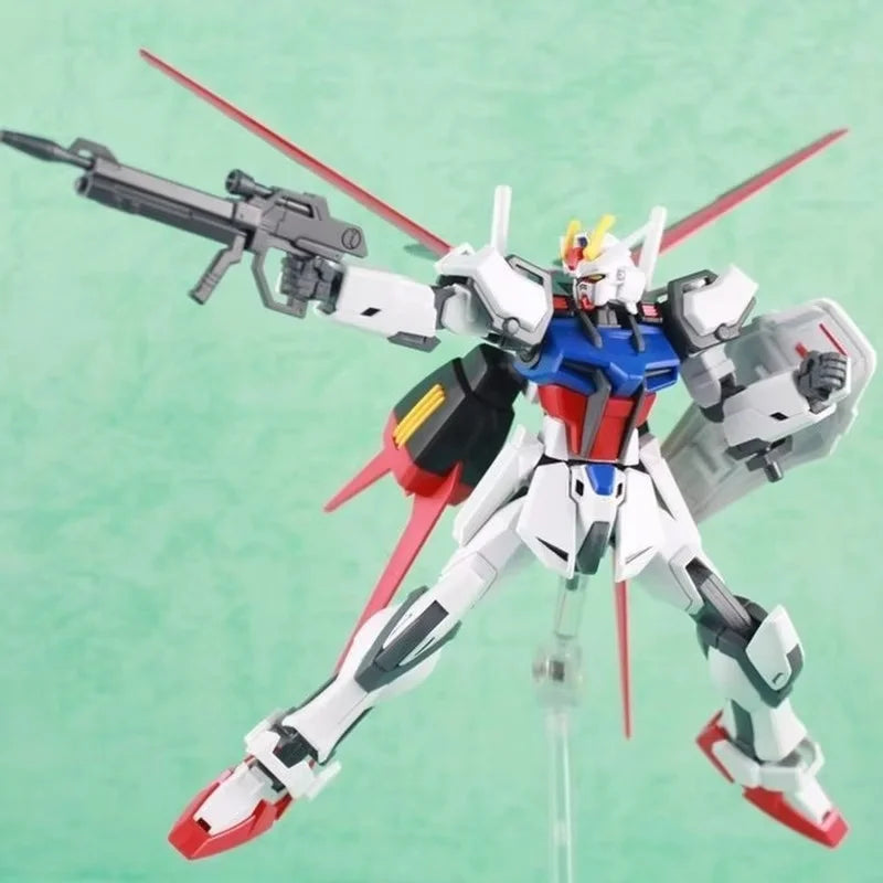 HG 1/144 Strike Dog Fighter GAT-X105 Mech Assembly Model Kit Action Figures Boys' Puzzle Toys Collectible Desktop Decoration