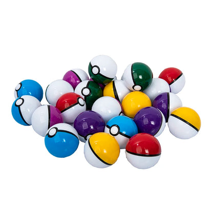 New Style 50Pcs Elf Ball 5CM 100Pcs 3CM Pokemon Anime Action Figure Pet Pikachu Pocket Monster Pokeball Toys For Kids Xmas Gifts