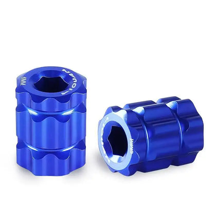 ESLNF Aluminum Alloy Bicycle Magnetic Crank Puller Tool - Crank Arm Install/remove Adjustment Caps Cycling Repair Accessories