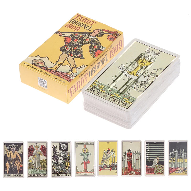 Tarot Original 1909 Deck Card 1909 Rider Waite Smith Tarot Board Game Divination