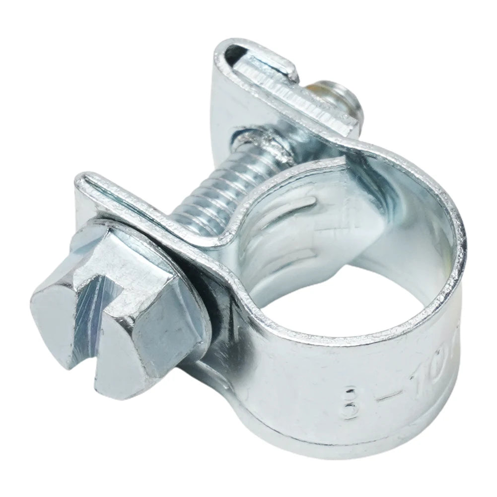 10PCS Hose Clips Fuel Line Jubilee Clamp Diesel Petrol Pipe Coolant Radiator Tube Clamp Carbon Steel Fastener Household Tools