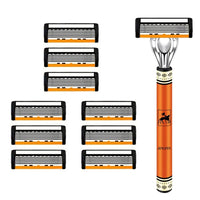 1handle  9 blades
