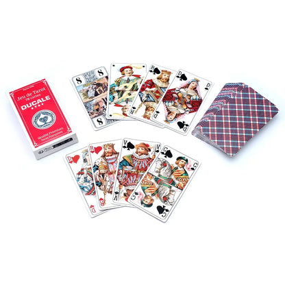 Français Jeu de Tarot 78 Cards Ducale French Tarot Game Tarot Deck Cards Entertainment Game For Family Party Board Game Toy Gift
