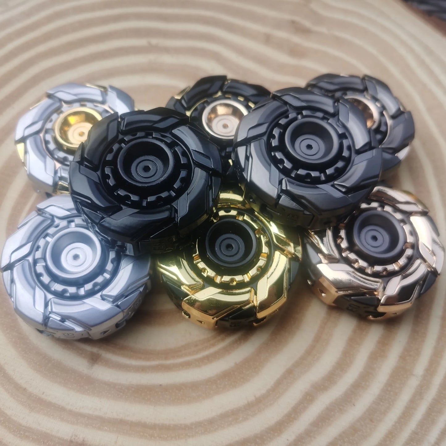 EDC Fidget Sliders Open Armor Spinning TopFidget Toys Stress Relief For Adults Magnetic Meta