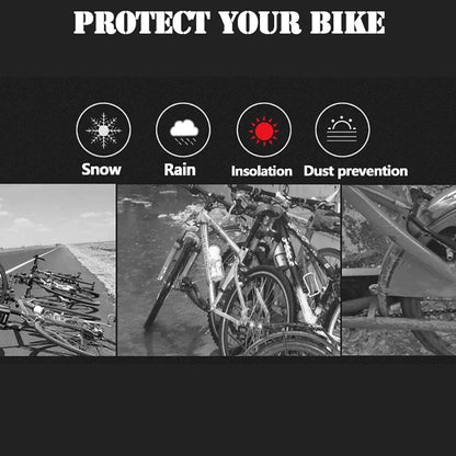 Waterproof Bike Cover Sun Protection Outdoor Bicycle Cover Multifunctional Electric Vehicle Cover for Bicycle Prevent Rain