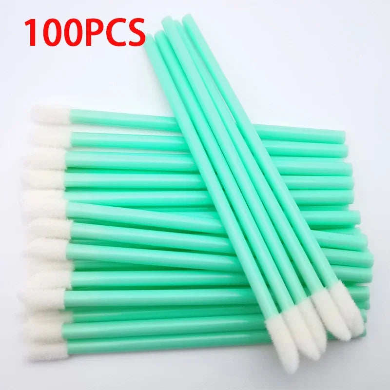 100Pcs Lip Brush Eyelash Extension Brush Makeup Brushes For Lash Extension Mascara Applicator Lipstick Wands Cosmetic Tools