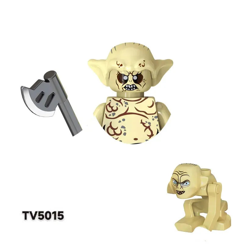 PG517 PG518 PG519 PG520 King Anime Movies Figs Bricks Dolls Mini Action Toy Figura Building Blocks Toys Doll