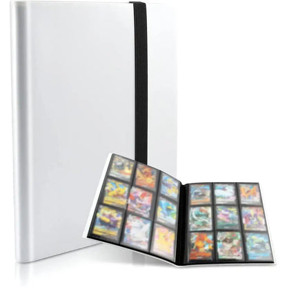 Collectible Card Binder Album 360 Card Holder 9 Pocket Trading Card Album Large-capacity Card Binder Notebook for Birthday