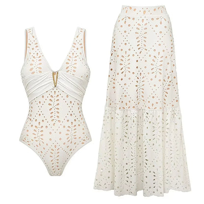 2026 New Sexy Ruffle Bikini Set Printed Brazilian Biquini Women Swimwear Skirt Bathing Suit Girls Summer Beachwear Dress
