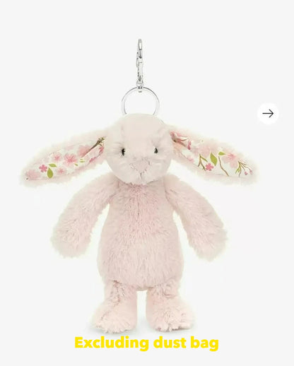 Hot tea bag Jc Cute Plush Toy label cute girl bag charm plush toy keychain Kawaii plush toy Limited New Gift bag