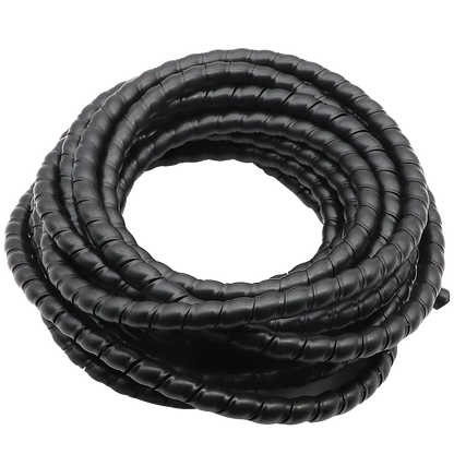 2M Long 8/10/12mm Cable Protection Sleeving Spiral Wound Flexible Wire Organizer Insulation Sleeve Wire Winding Protector