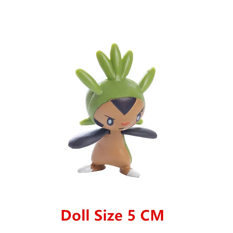 Pokemon Anime Figure Pikachu Eevee Charizard Mewtwo Cartoons Figure Collection Model Pocket Monster Action Toys Kids Birthday Gi