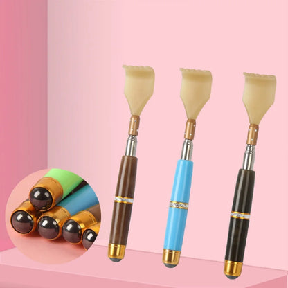 Extendable Magnetic Ball Back Scratcher Telescopic Scratcher Massager Portable Back Reliever