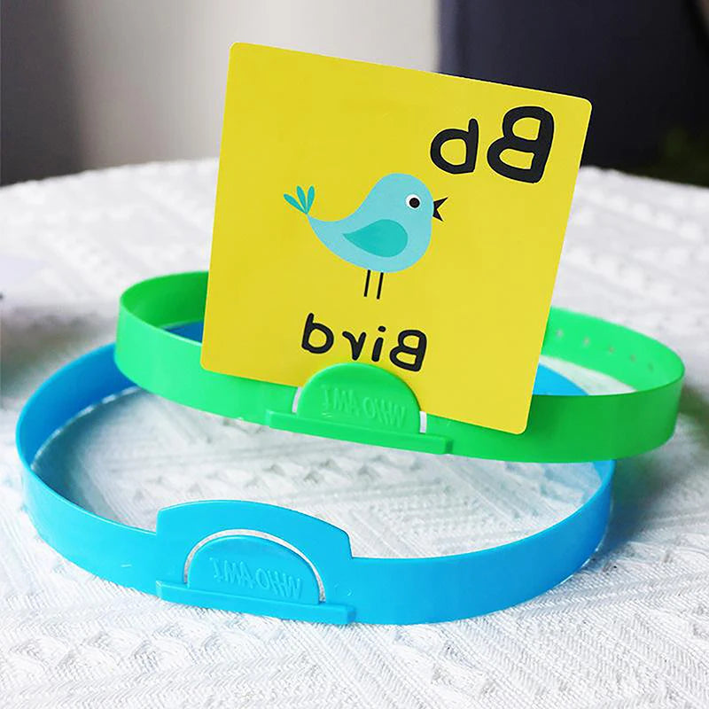 Headband Game Fun Guessing Game Who Am I? Quick Question Game Family Party Board Games Educational Toy for Kids