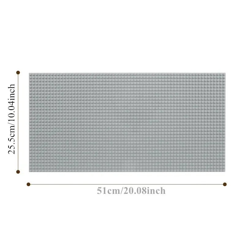 1pcs 32x64 holes single layer classic block base plate, DIY assembly block wall compatible brand toys Christmas Birthday gift