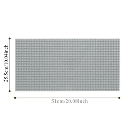 1pcs 32x64 holes single layer classic block base plate, DIY assembly block wall compatible brand toys Christmas Birthday gift