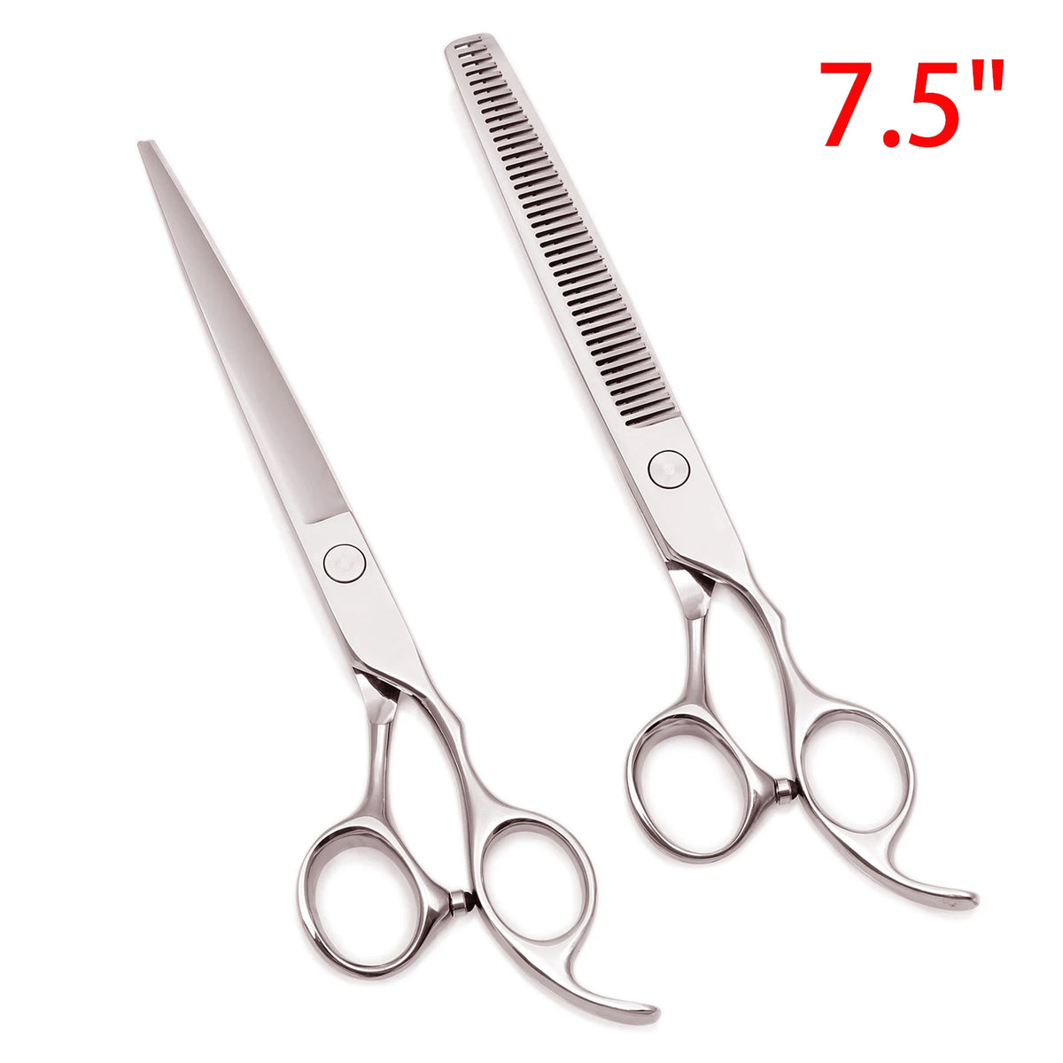 Professional Barber Scissors Set Japanese Steel Straight Thinning Texturizing Shears Precision Ground Sharp for Salon Home  Use