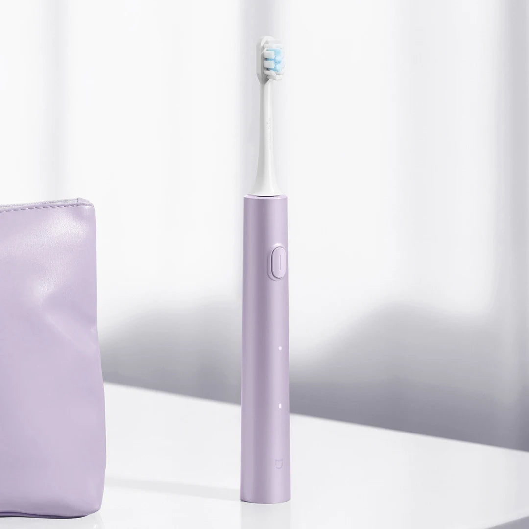 Mijia Sonic Electric Toothbrush T302 3colors 4 Brush Heads IPX8 Water Proof 360° Wireless Charging 4 Modes Cleaning Teeth