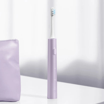 Mijia Sonic Electric Toothbrush T302 3colors 4 Brush Heads IPX8 Water Proof 360° Wireless Charging 4 Modes Cleaning Teeth