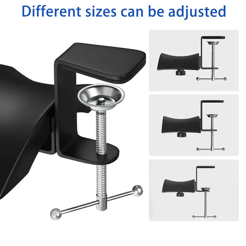 Desk Mount Universal Office Hanger Gaming Headphone Stand Bracket Display Rack Headset Holder Hook Space Saving Table Clamps