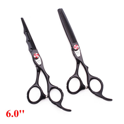 6'' Professional Hair Scissors Cutting Shears Thinning Hairdressing Haircut Salon Barber Home Japanese Steel Dropshipping A1019