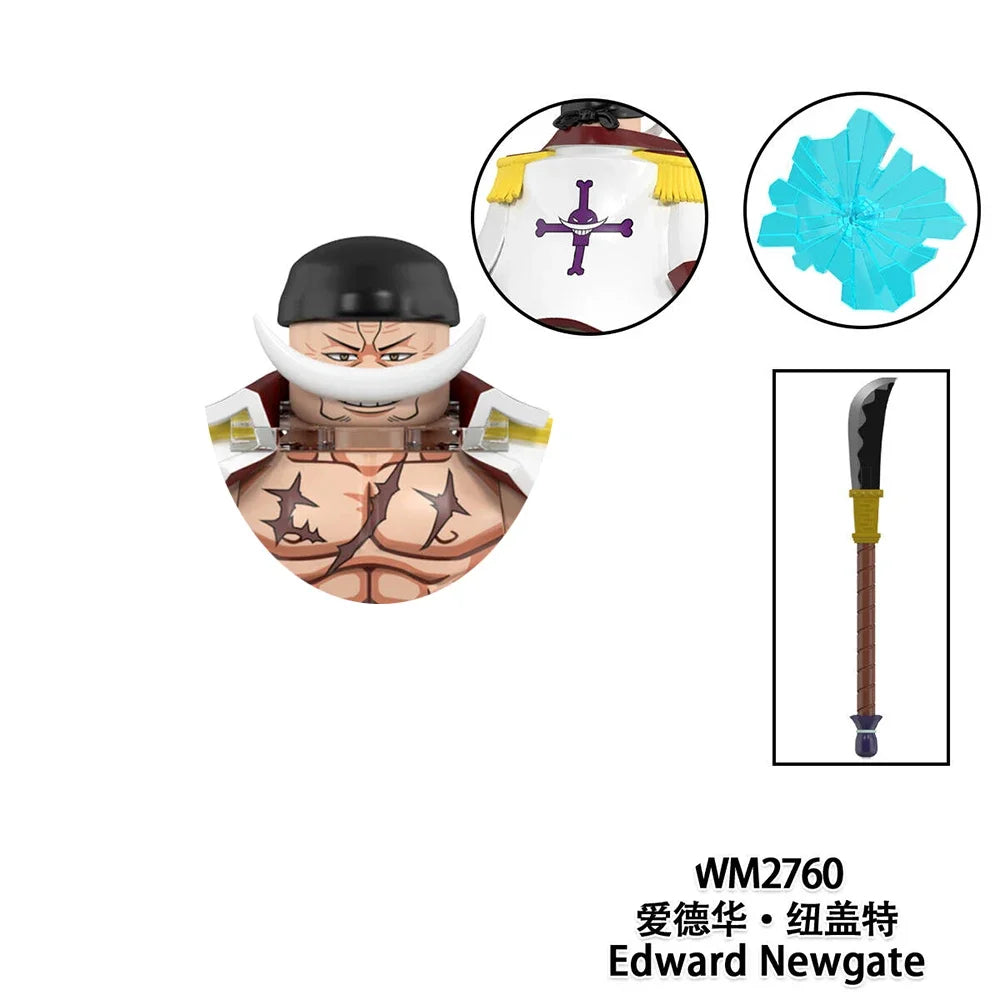 40 Style Anime One Piece WM6189 WM6188 Japanese Cartoon Series Character Figure Action Doll Model Children's Toy Gift