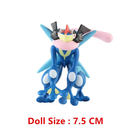 Pokemon Anime Figure Pikachu Sun Elf Eevee Gengar Monstruo De Bolsillo Cartoons Figure Model Action Toy Kids Gift Buy in bulk