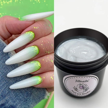 Jillnails 100g Natural Jelly Gel Builder Nails Extension Clear Nail Sculpt Rubber Cream Gel