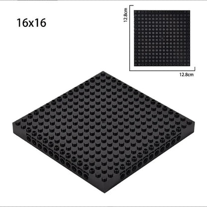 Wholesale Pixel Art Building Block Bottom Plate 65803 Brick 16X16 Baseplate Part Compatible 98138 Pixel Small Particles Toy Gift