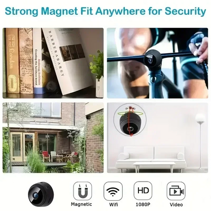 Mini A9 WiFi 1080P HD Security Camera Wireless Monitoring Security Protection Remote Monitor Surveillance Camcorders Smart Home