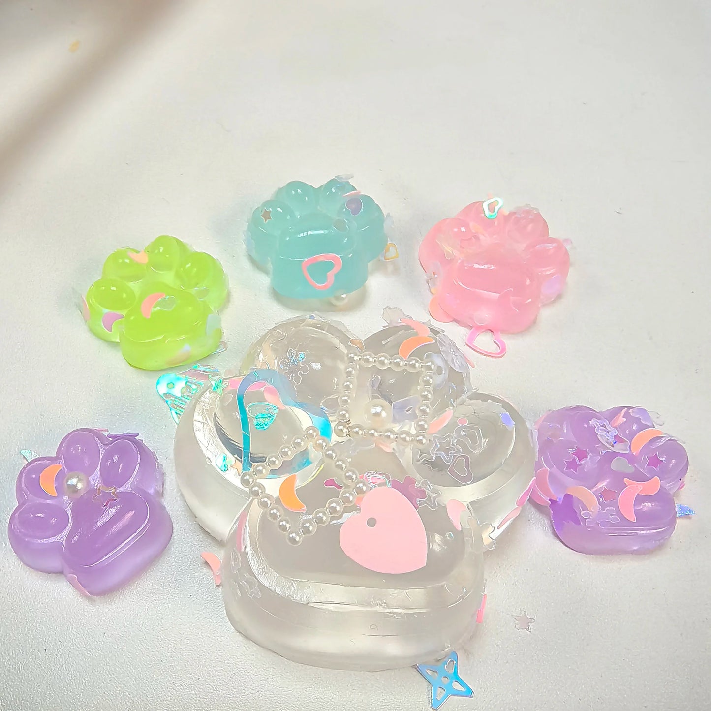 Luminous Cat Paw Hamster Squishy Squeeze Toy Stress Relief Party Antistress Rising Toys For Adult Kids Stretch Toy Decompression