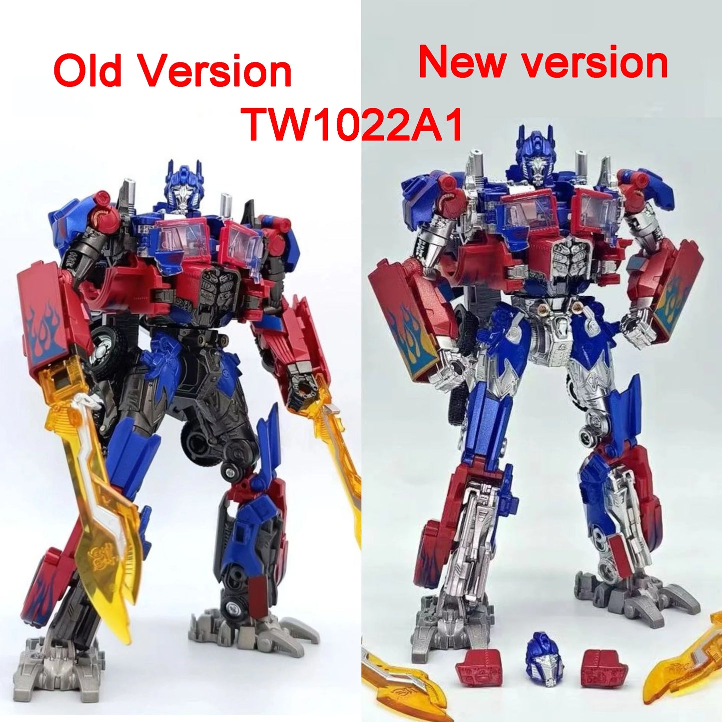 Baiwei Shockwave TW1028 Transformation Toys Sentinel Prime TW1024 Model Ironhide TW1026 Robot Bumblebe TW1025 Figure TW1030