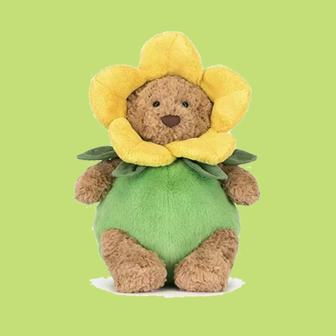 JC Spring new arrivals limited edition strawberry cake Leora Bear Plush Toy Doll Bear Doll Cute Plush Doll Soothing Plush Toy